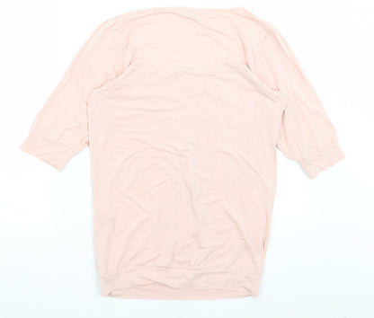 Luisa Moretti Womens Pink   Basic T-Shirt Size M