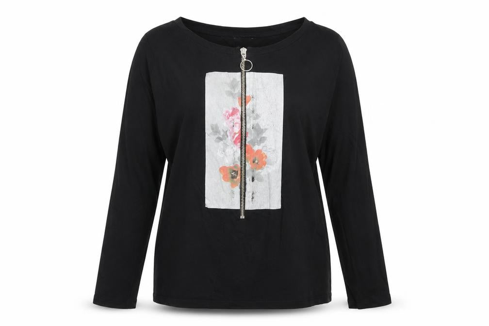 Womens UK Size 6 NEXT Black Basic T-Shirt