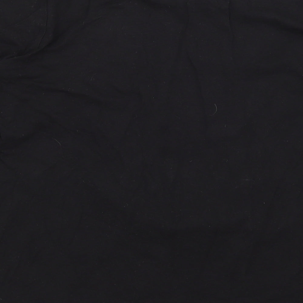 Womens UK Size 6 NEXT Black Basic T-Shirt