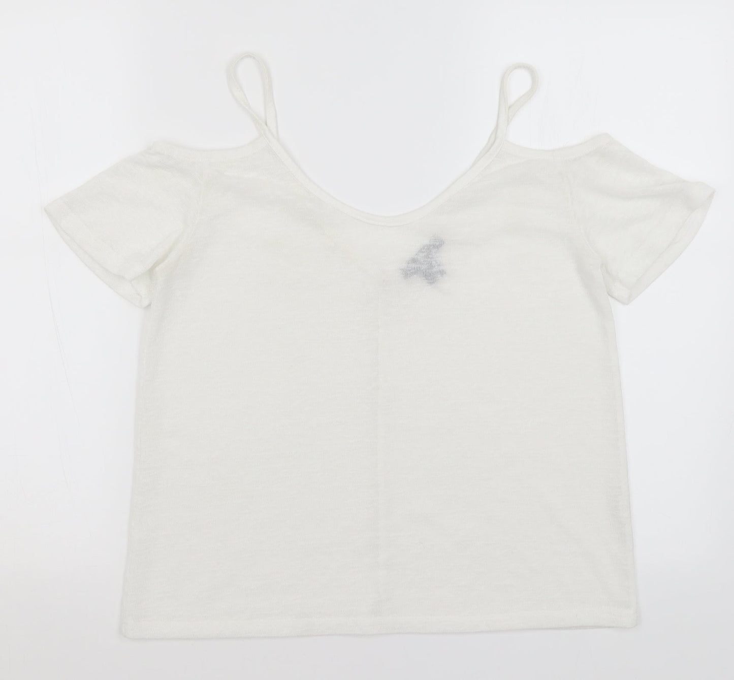 Atmosphere Womens White   Basic Blouse Size 8