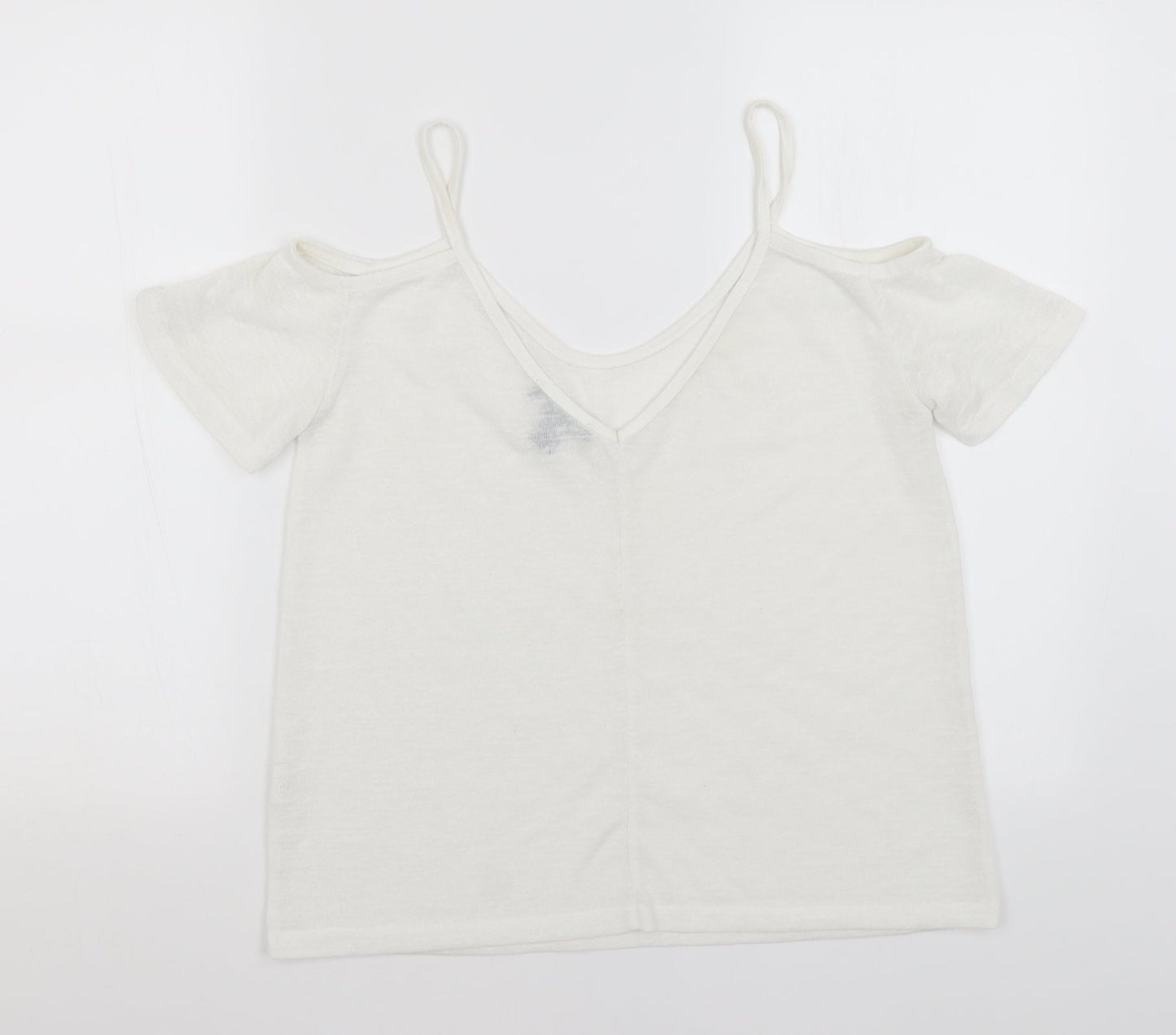 Atmosphere Womens White   Basic Blouse Size 8