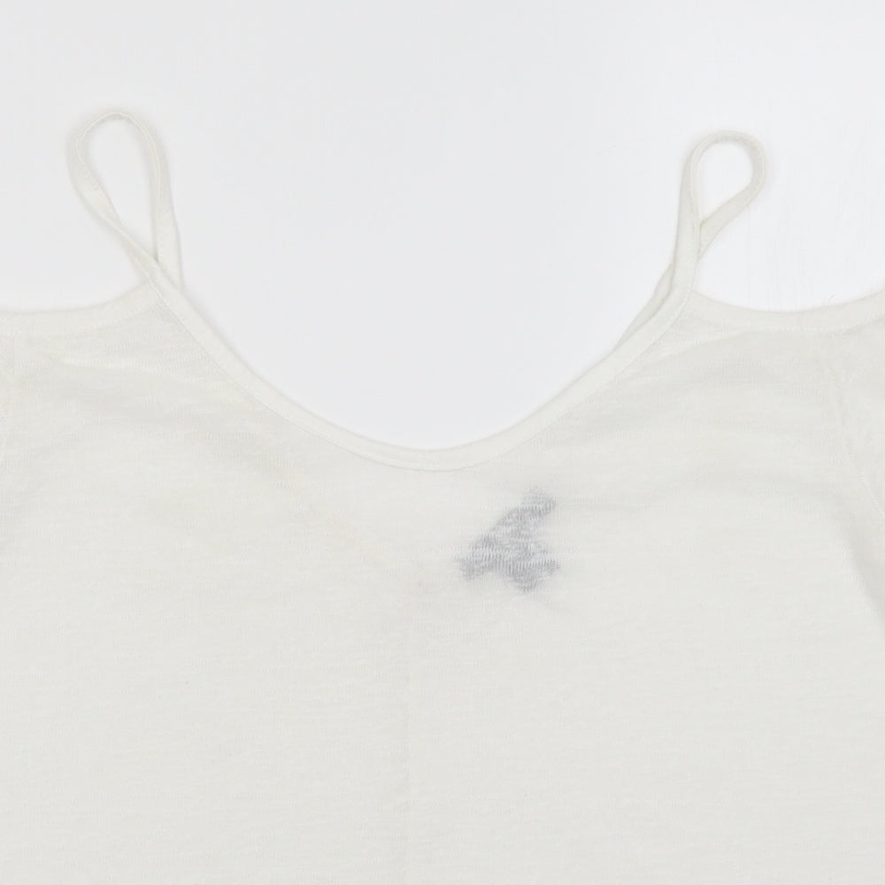 Atmosphere Womens White   Basic Blouse Size 8