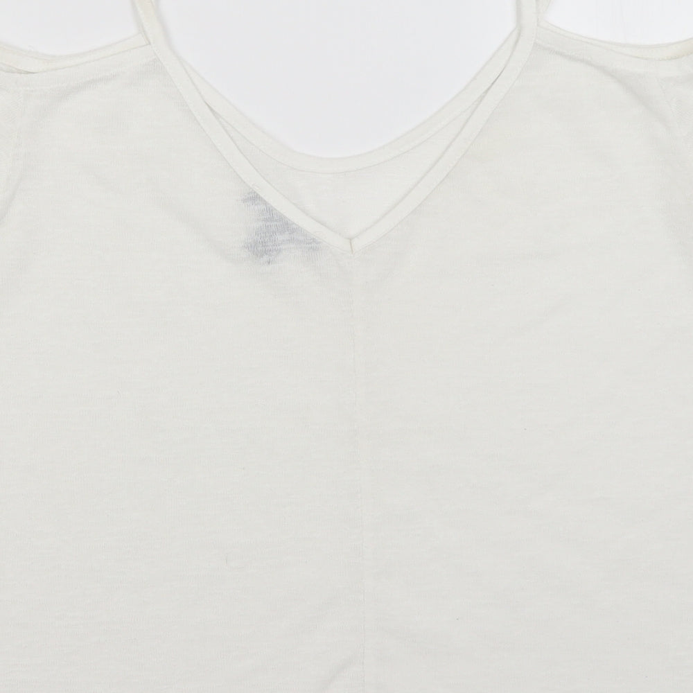 Atmosphere Womens White   Basic Blouse Size 8