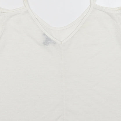 Atmosphere Womens White   Basic Blouse Size 8