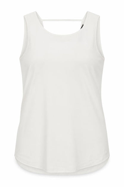 Womens UK Size 8 Dorothy Perkins White Basic Tank