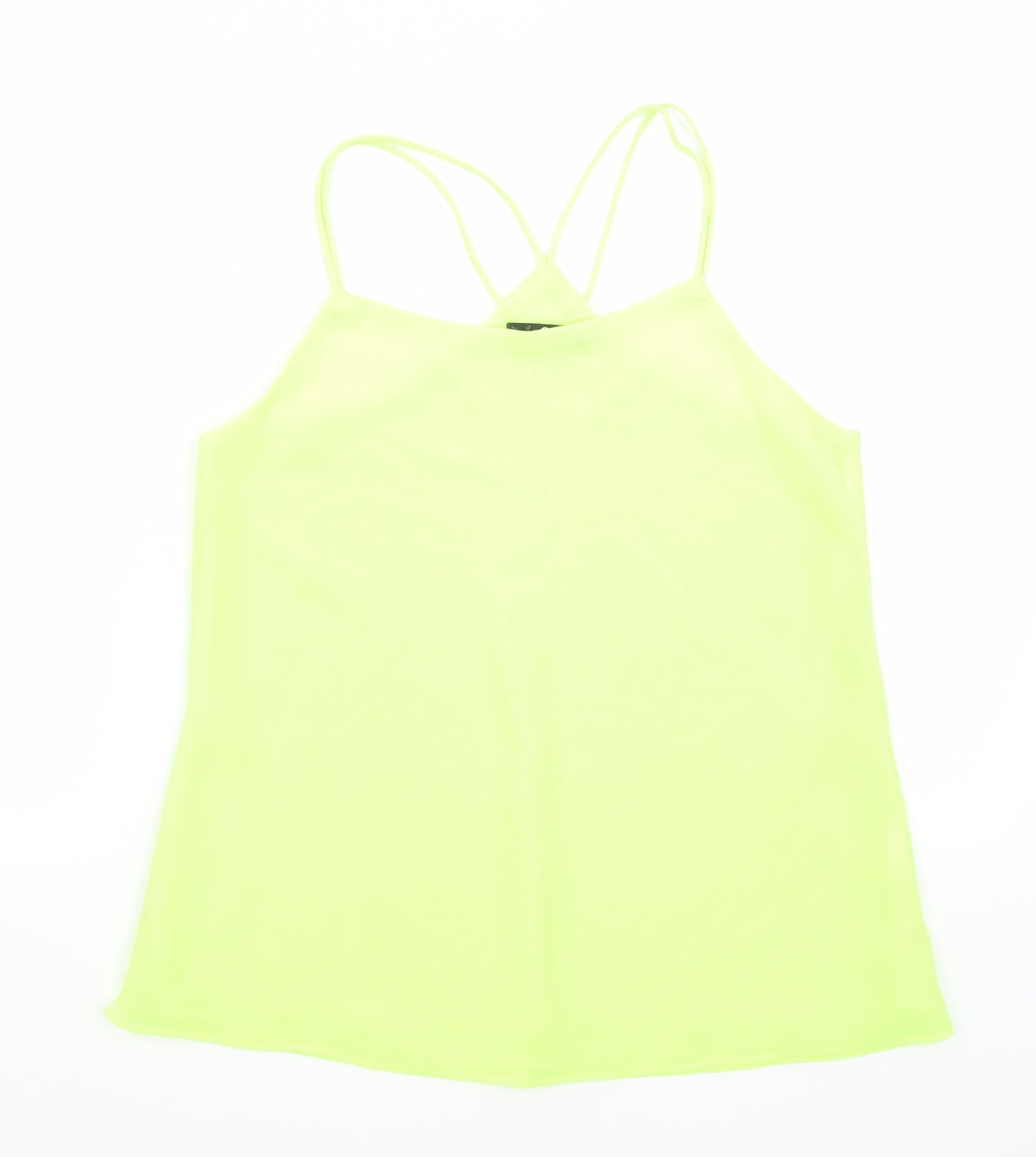 Quiz Womens Yellow   Camisole Tank Size 10