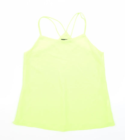 Quiz Womens Yellow   Camisole Tank Size 10