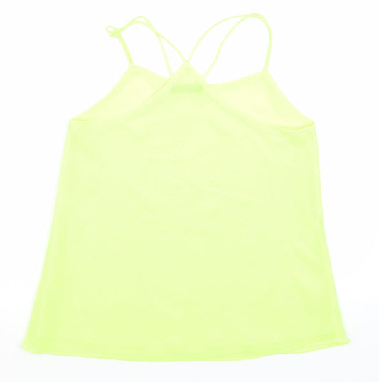 Quiz Womens Yellow   Camisole Tank Size 10