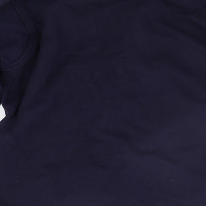EWM Boys Blue Floral  Pullover Jumper Size 14-15 Years