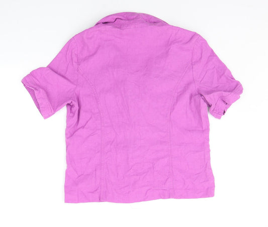 Womens UK Size 16 EWM Purple Jacket