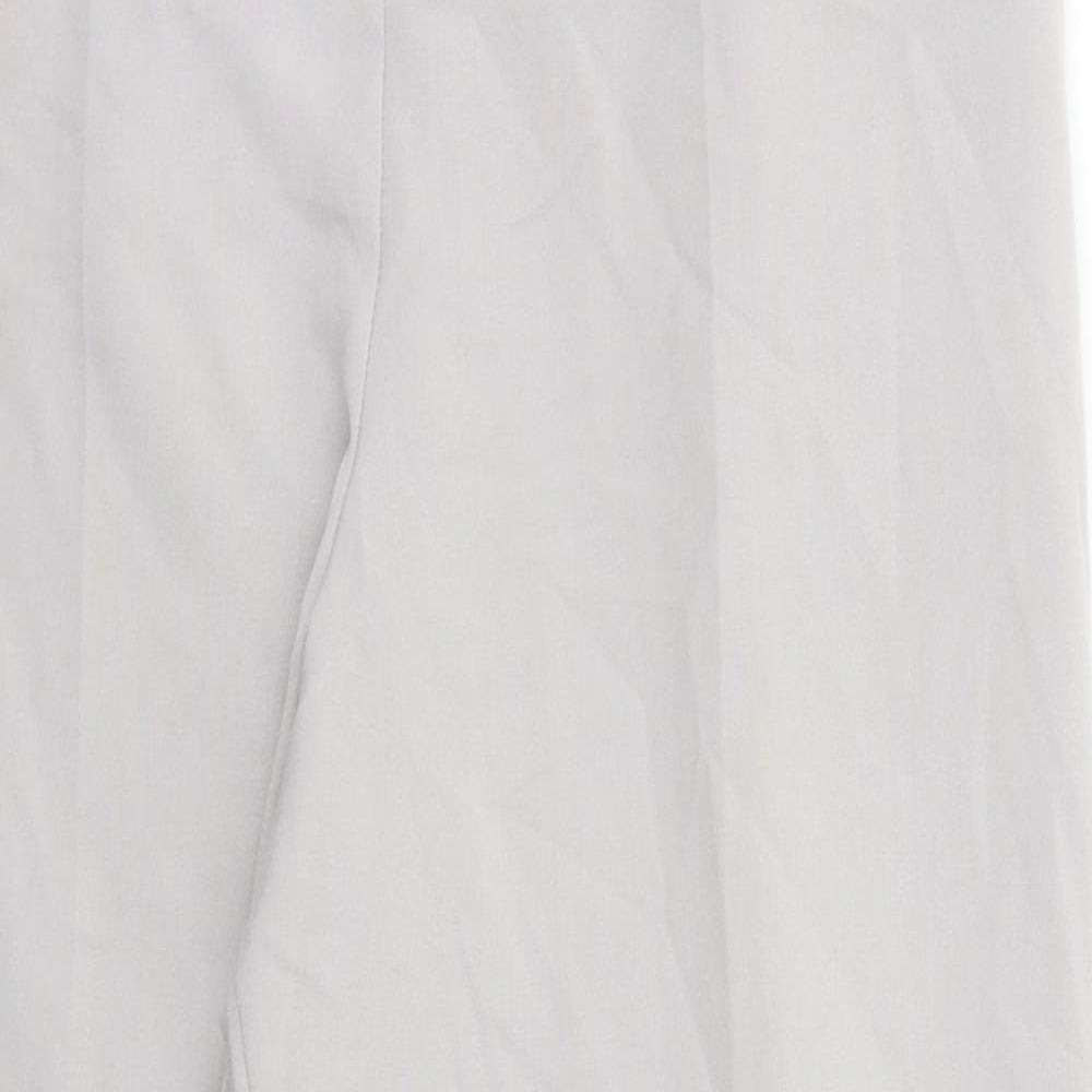 Womens UK Size 18 Preworn Regular Fit  Grey Trousers
