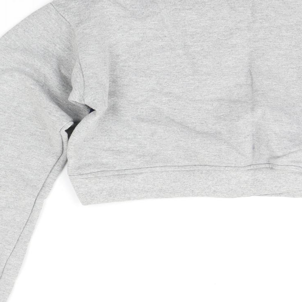 Womens UK Size S Preworn Grey Pullover Jumper