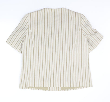 Womens UK Size 20 bonmarche Beige Jacket