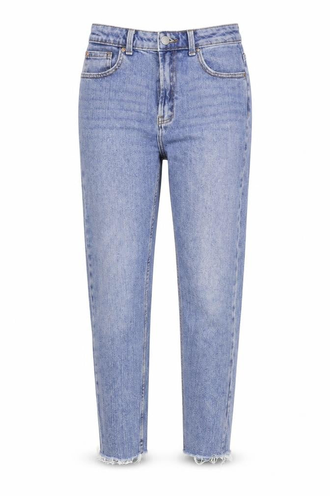 Womens UK Size 8 Denim & Co. Regular Fit Straight Blue Jeans