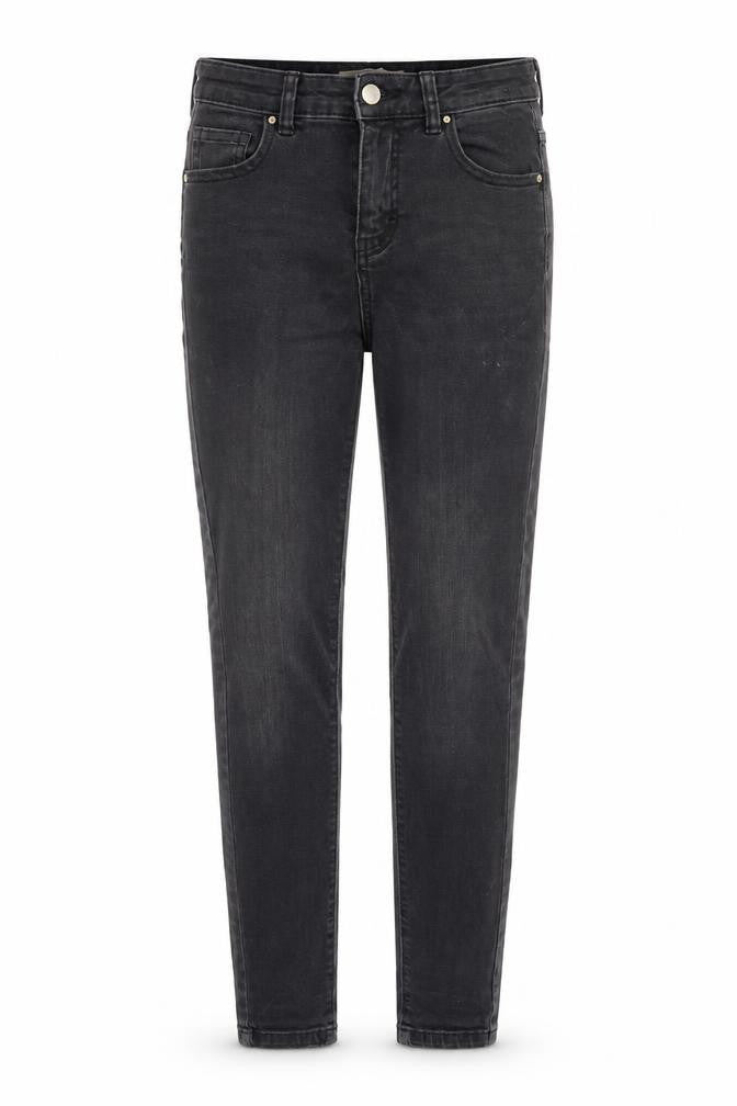 Womens UK Size 8 Denim & Co. Regular Fit Straight Grey Jeans
