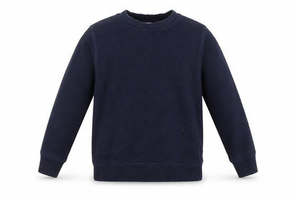 Front view of Tu boys’ blue jumper, size 3, years