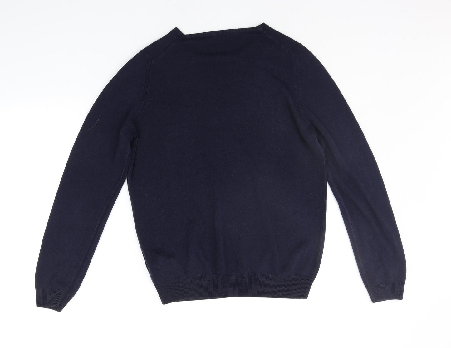 Womens UK Size 12 Marks and Spencer Blue Pullover Jumper