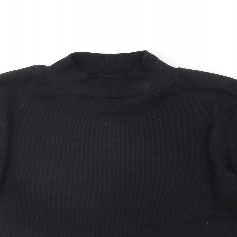 Womens UK Size 16 Missguided Black Pullover Jumper