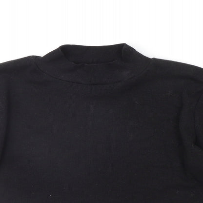 Womens UK Size 16 Missguided Black Pullover Jumper