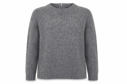 Womens UK Size 10 F&F Grey Pullover Jumper