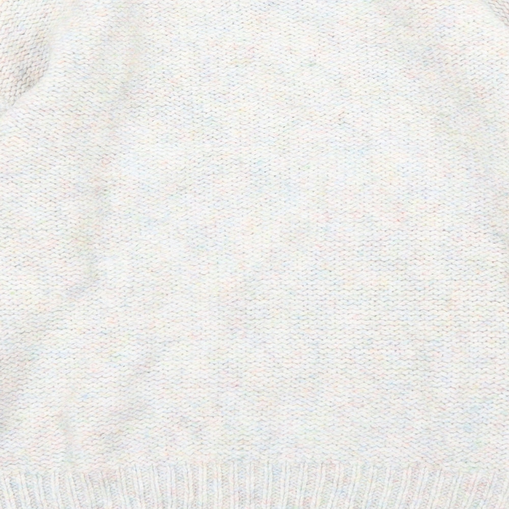 Womens UK Size M Pep&Co Grey Pullover Jumper