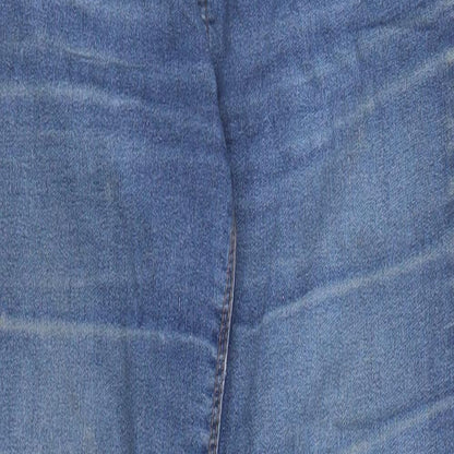 Peacocks Womens Blue  Denim Skinny Jeans Size 8 L27 in