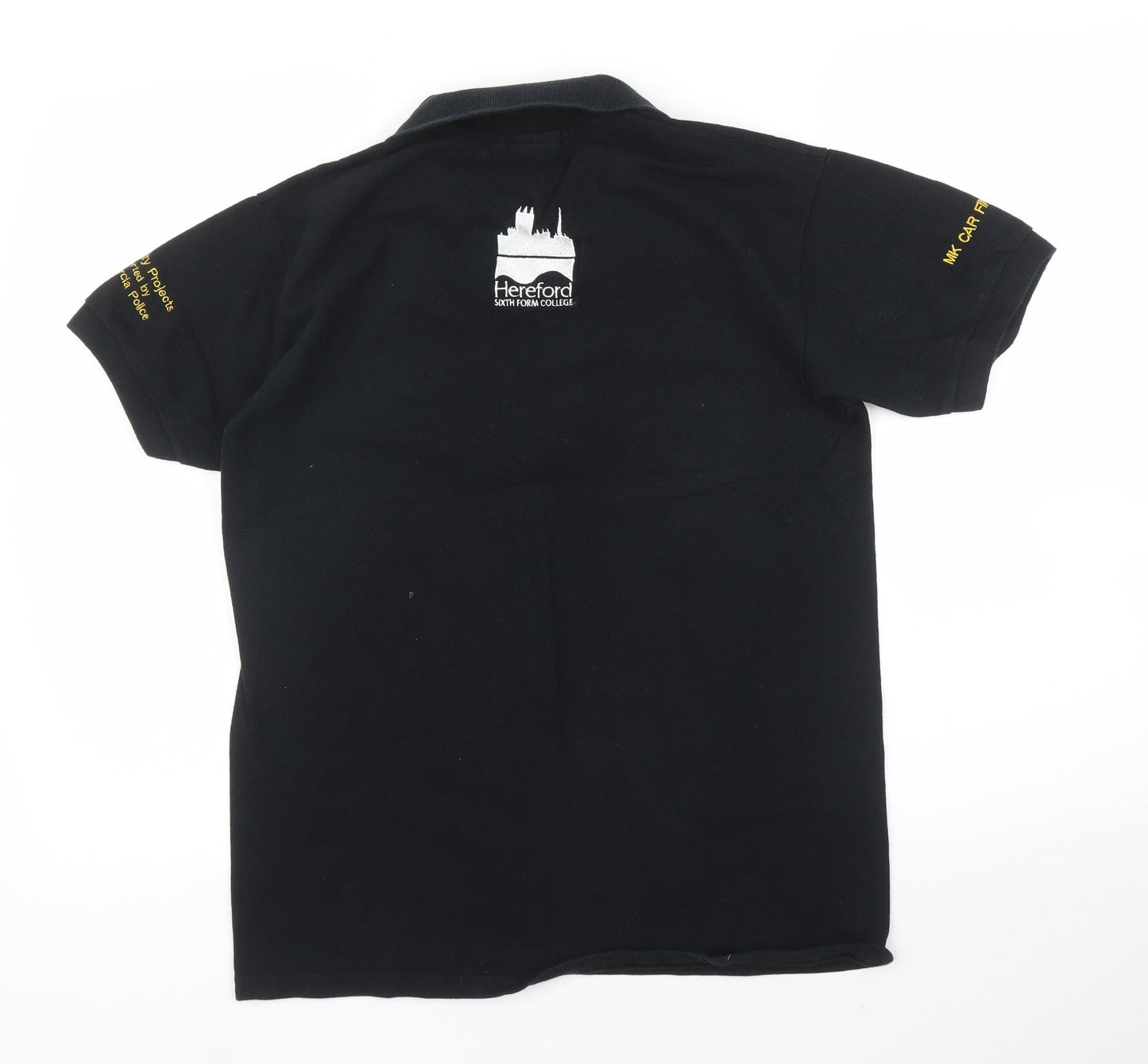 Gildan Mens Black    Polo Size S