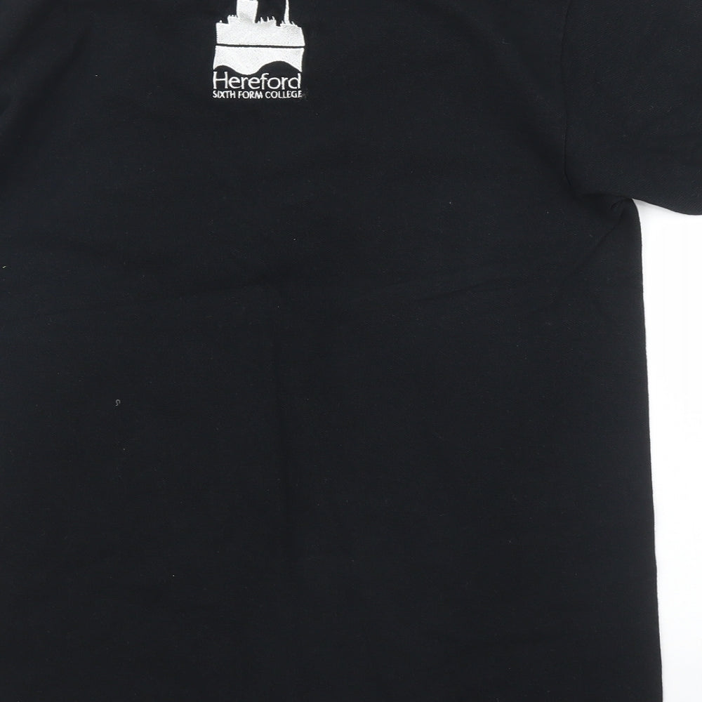 Gildan Mens Black    Polo Size S