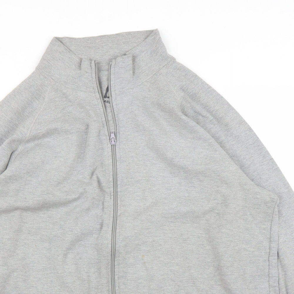 Preworn Mens Grey   Full Zip Jumper Size L