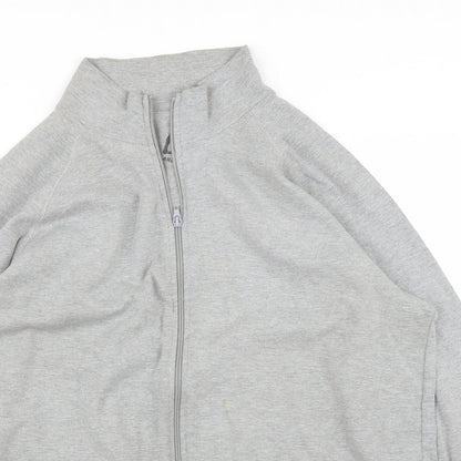 Preworn Mens Grey   Full Zip Jumper Size L