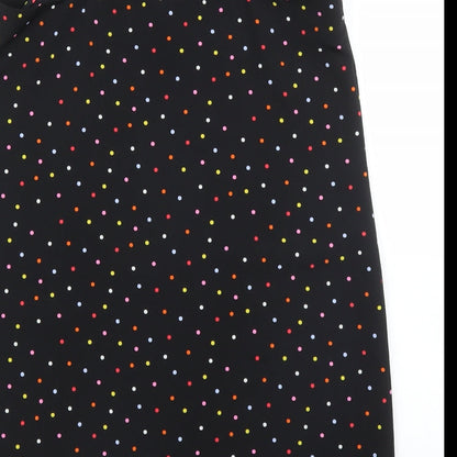 Womens UK Size 6 Topshop Black Camisole Blouse