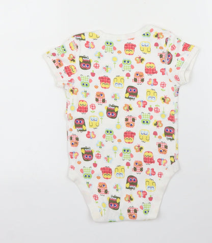 M&S Baby White   Babygrow One-Piece Size 24 Months