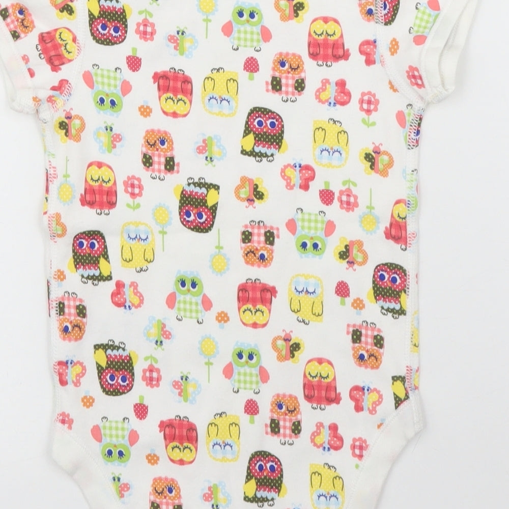 M&S Baby White   Babygrow One-Piece Size 24 Months