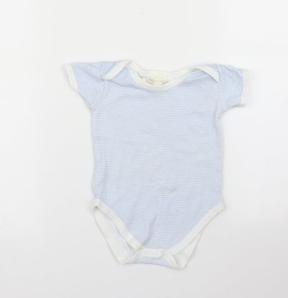 Jonelle Baby Blue Striped  Babygrow One-Piece Size 6-9 Months