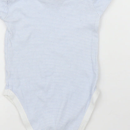 Jonelle Baby Blue Striped  Babygrow One-Piece Size 6-9 Months
