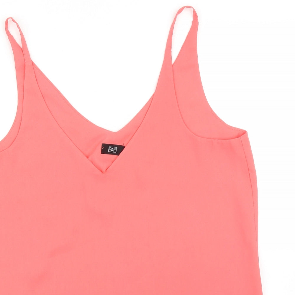F&F Womens Pink   Camisole Blouse Size 10