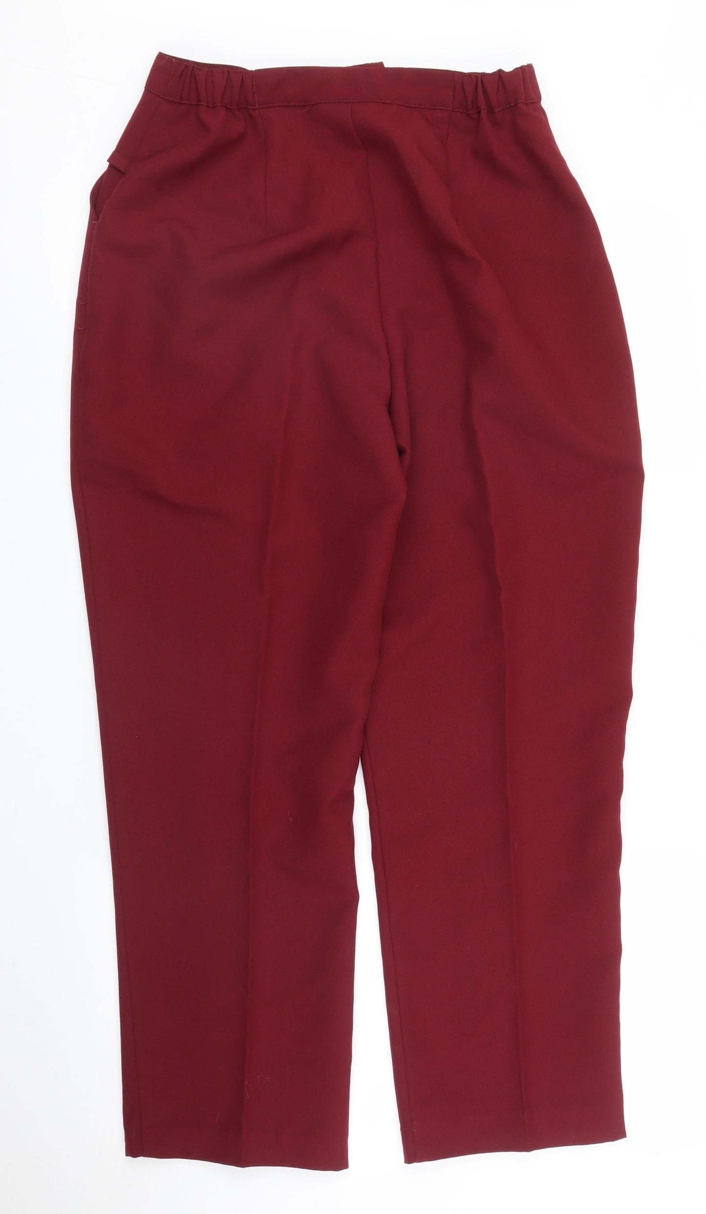 Queen Eleanor Womens Purple   Trousers  Size 10 L25 in