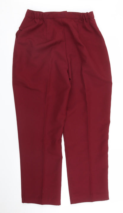 Queen Eleanor Womens Purple   Trousers  Size 10 L25 in