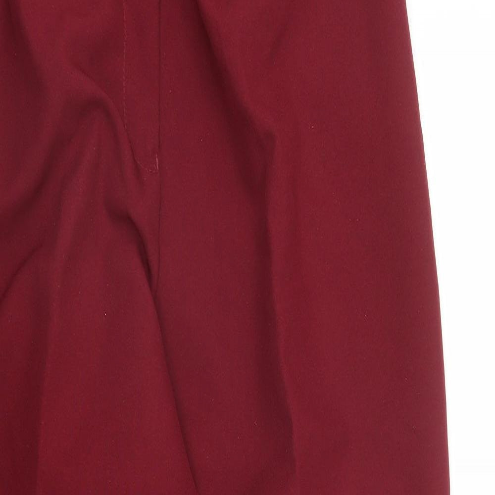 Queen Eleanor Womens Purple   Trousers  Size 10 L25 in
