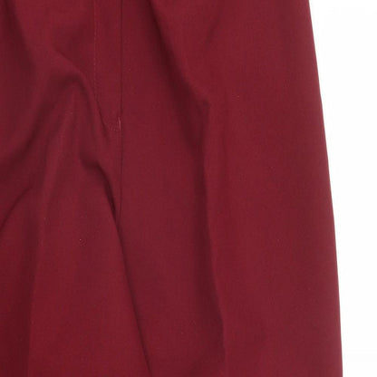 Queen Eleanor Womens Purple   Trousers  Size 10 L25 in