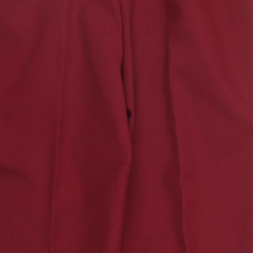 Queen Eleanor Womens Purple   Trousers  Size 10 L25 in