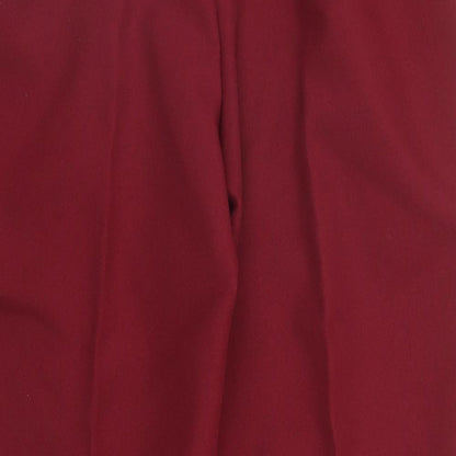 Queen Eleanor Womens Purple   Trousers  Size 10 L25 in