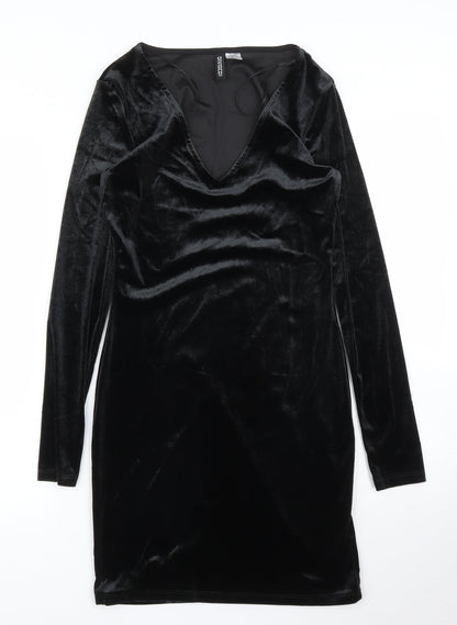 H&M Womens Black   Sheath  Size 10