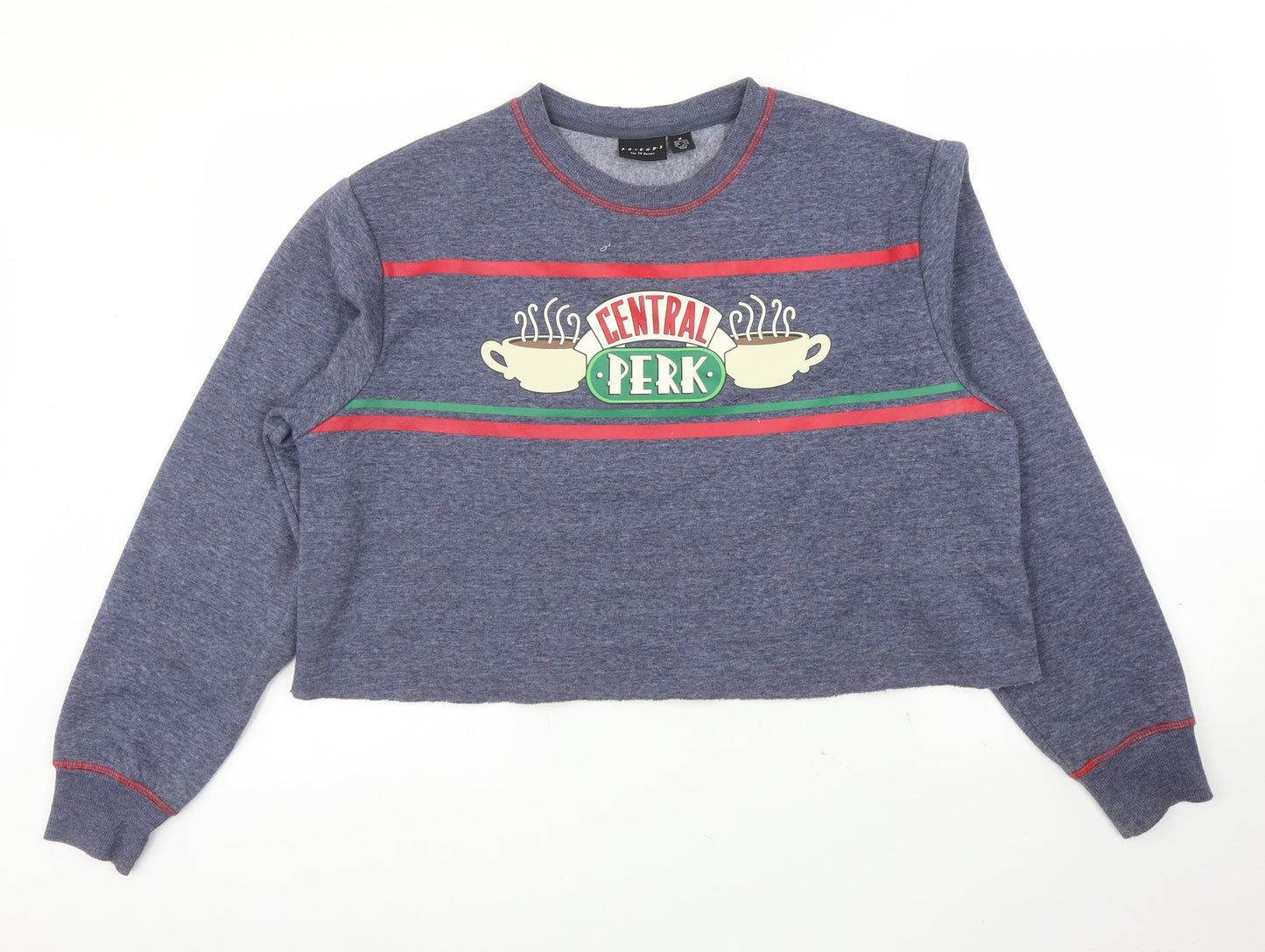 Primark Womens Blue   Pullover Jumper Size M