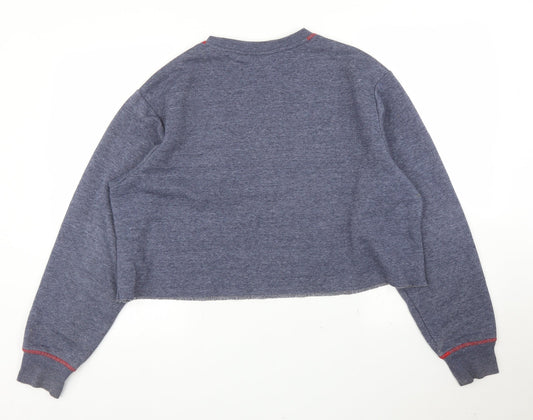 Primark Womens Blue   Pullover Jumper Size M