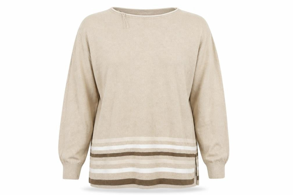 Womens UK Size 14 Principles Beige Pullover Jumper
