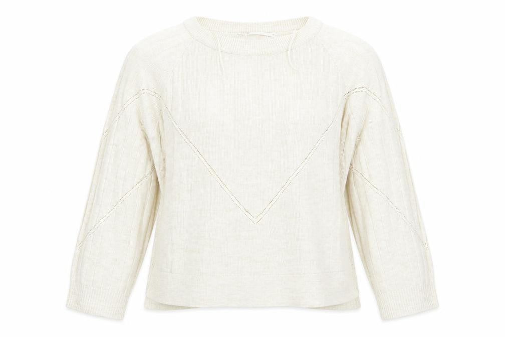 Womens UK Size M Only Beige Pullover Jumper