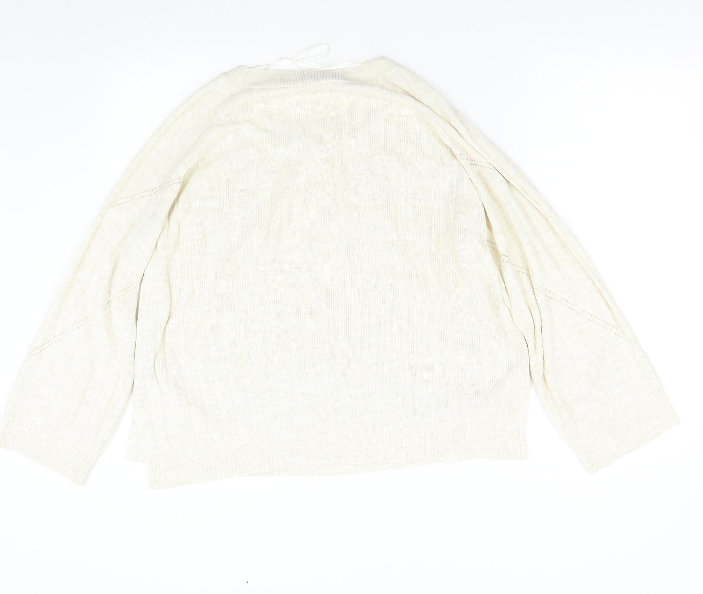 Womens UK Size M Only Beige Pullover Jumper
