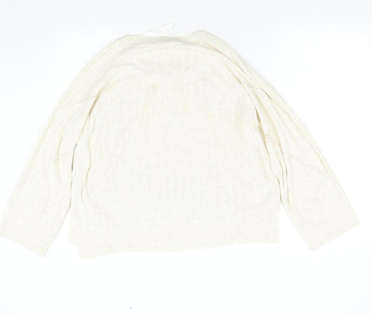 Womens UK Size M Only Beige Pullover Jumper