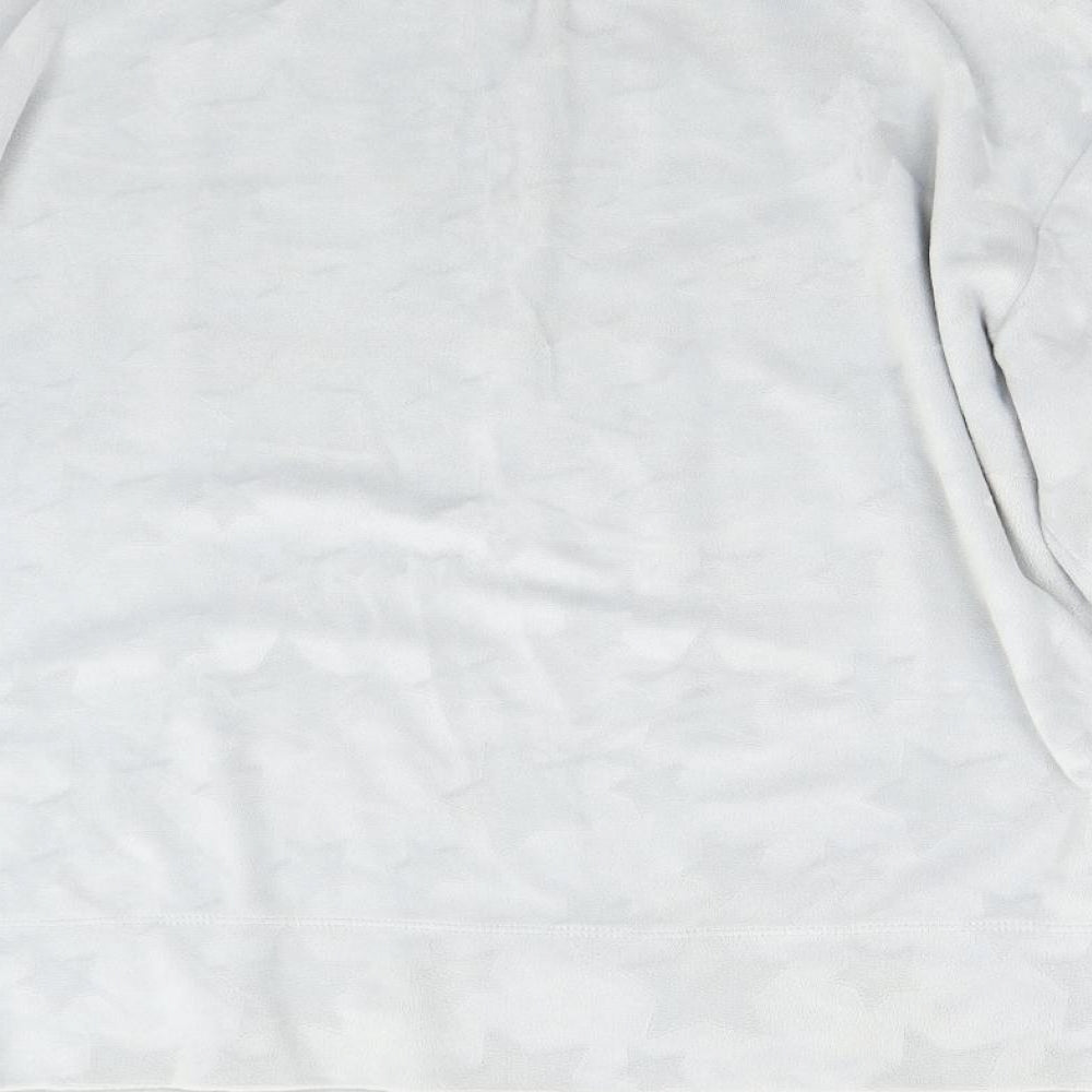 George Womens Grey  Fleece Pullover Jumper Size 8